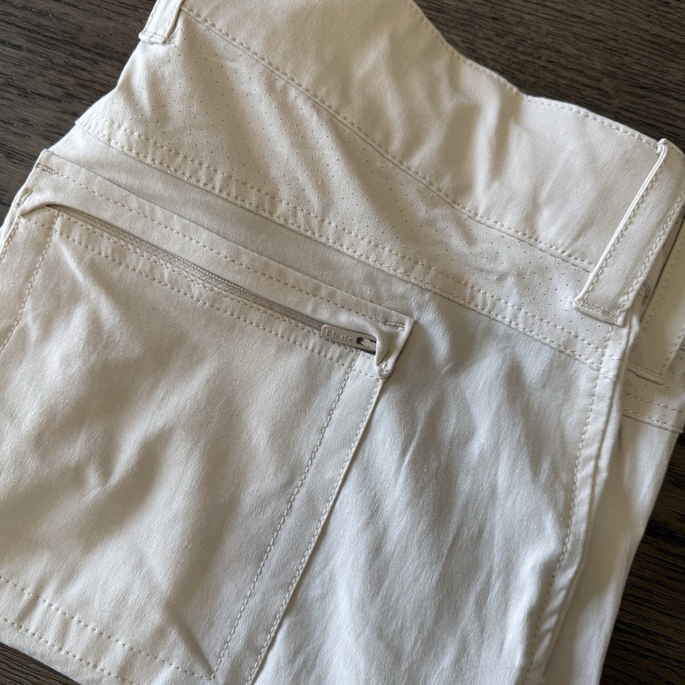 Huk Tan Cargo Shorts with Structured Design